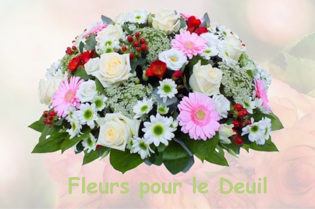 fleurs deuil SAVERES